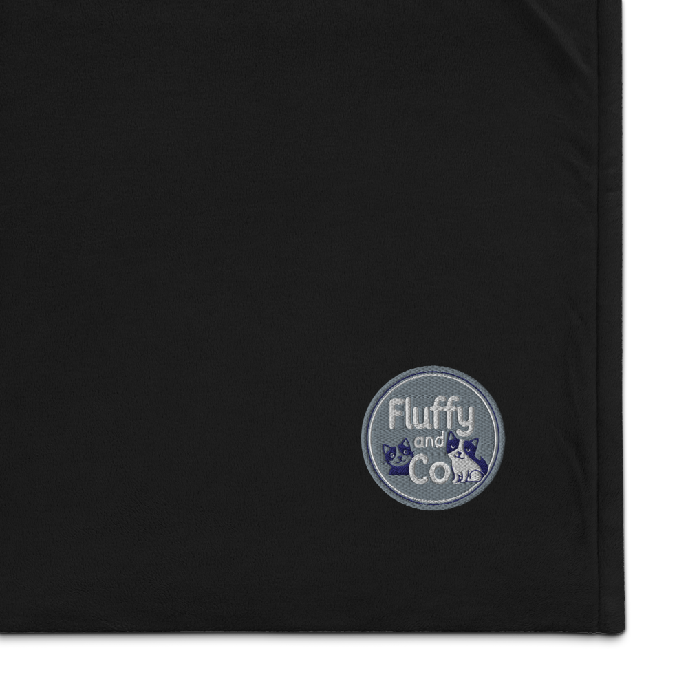 Couverture brodée Pastel NB FC