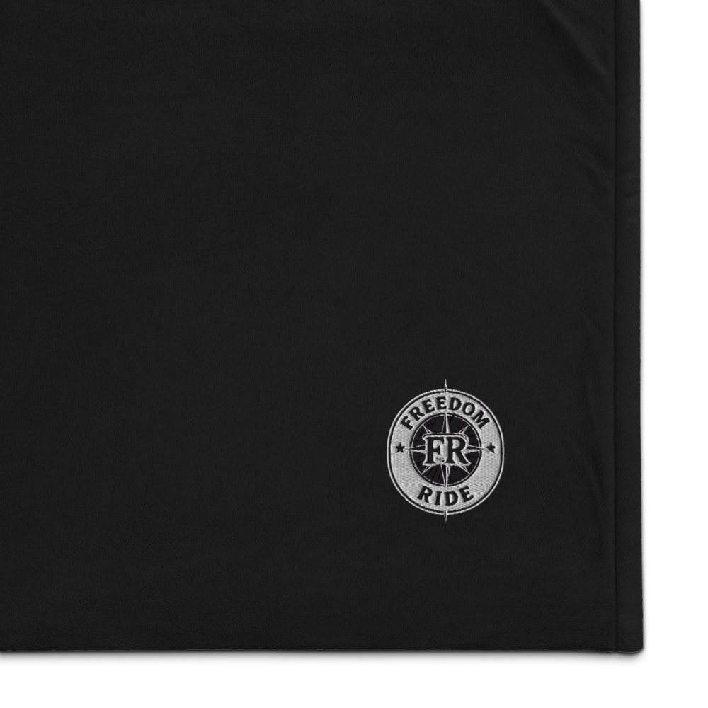 Couverture brodée Classique NB FR